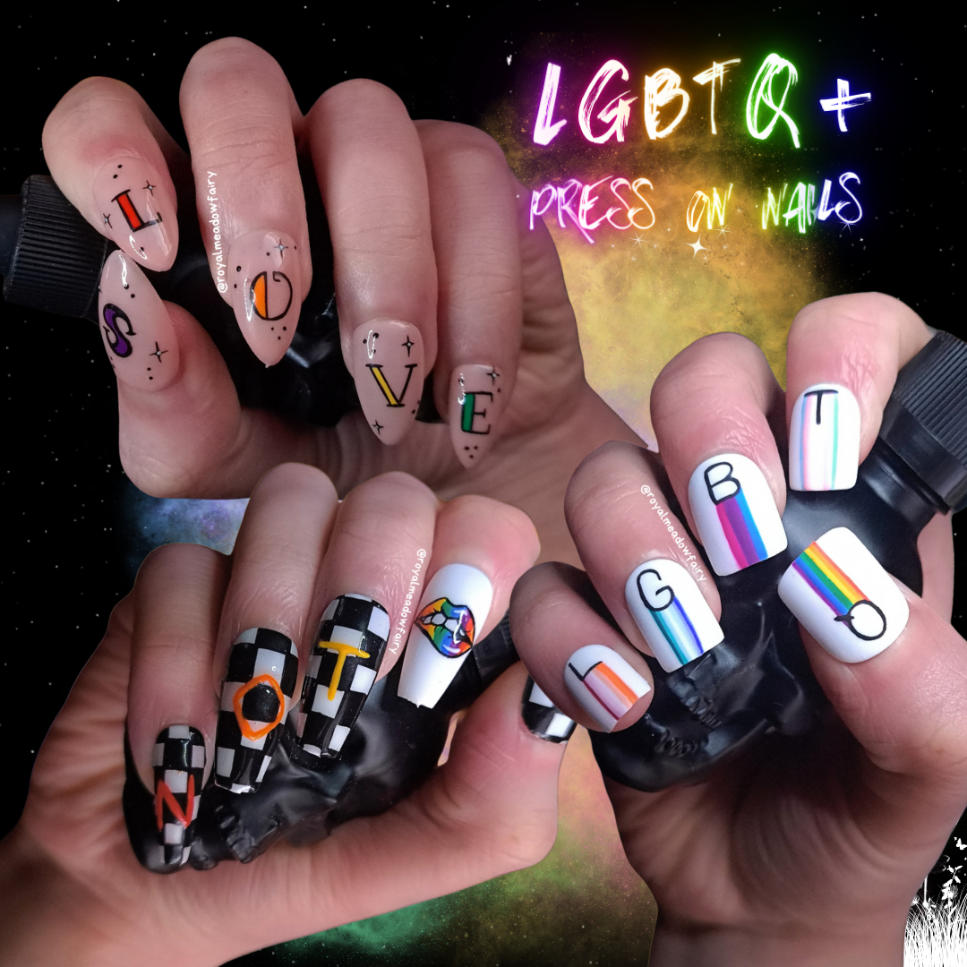Pride false nails