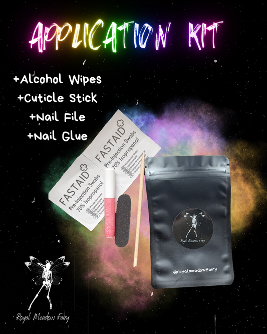 press on nail application kit