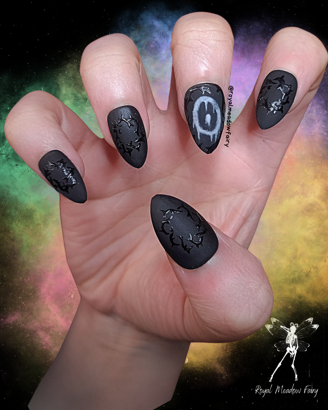 bad omens music alt band press on nails emo gothic