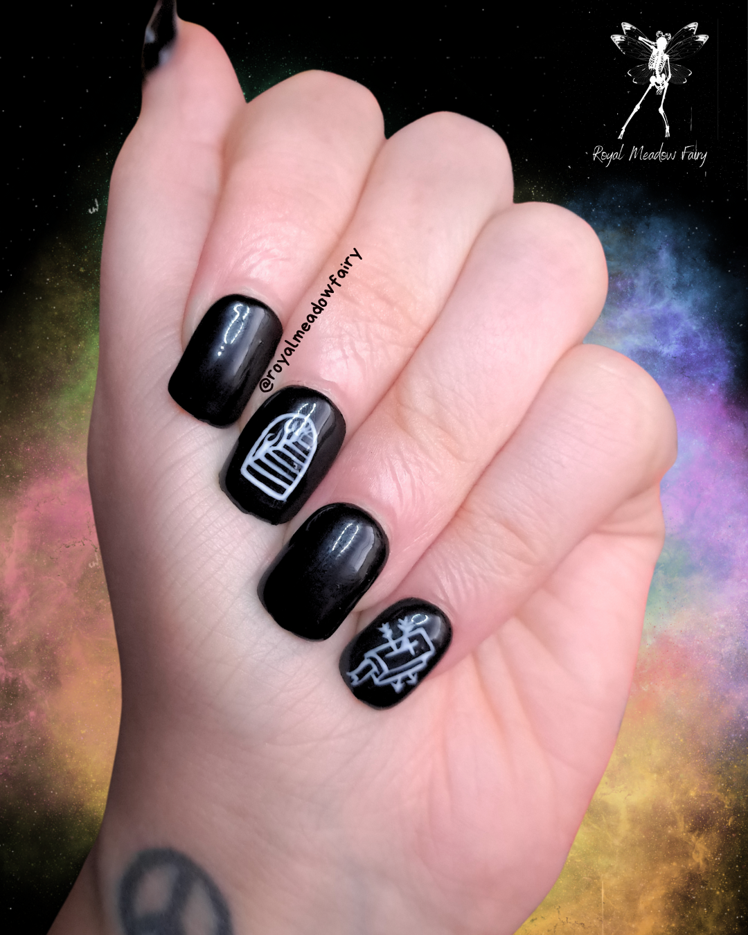 hand made salon quality press on nails bring me the horizon