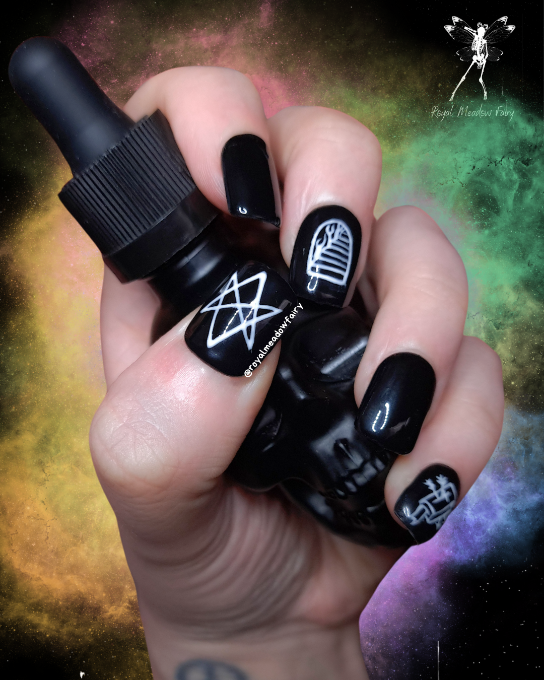 bring me the horizon alt press on nails uk band nails