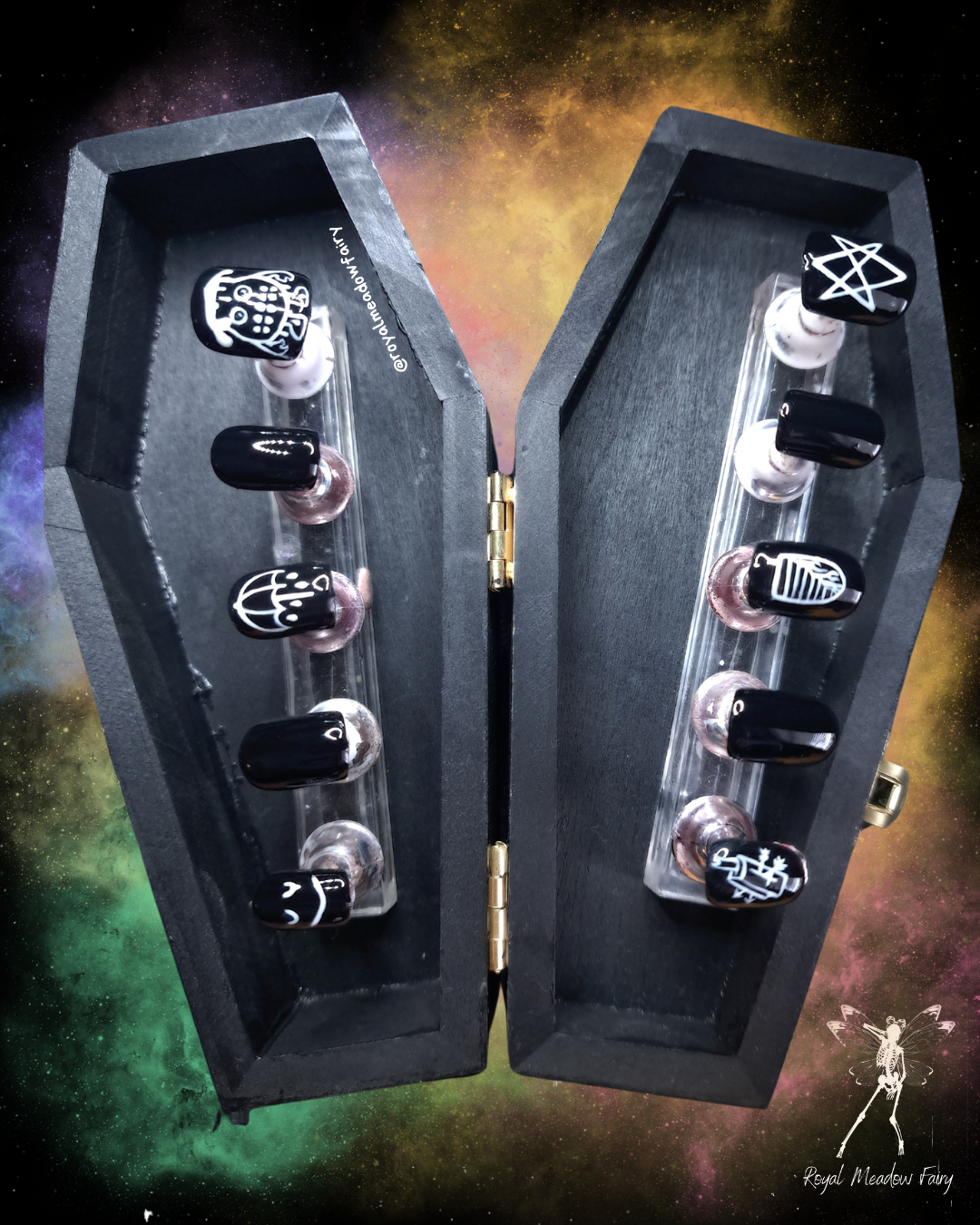 bring me the horizon alt emo press on nails