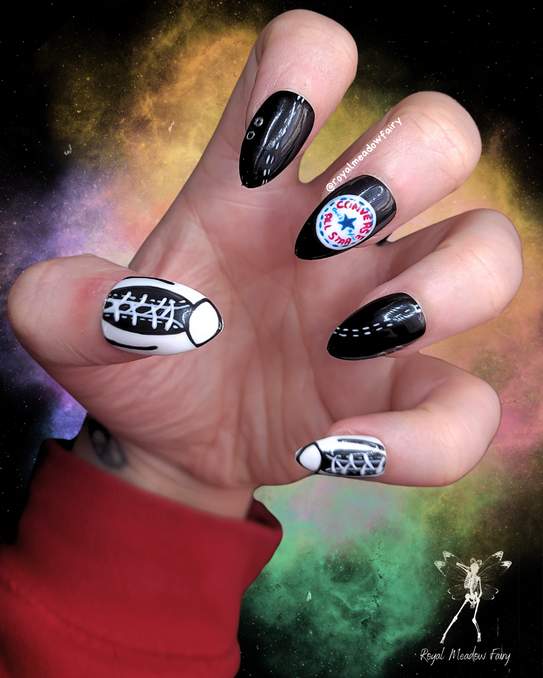 uk alt emo nail tech