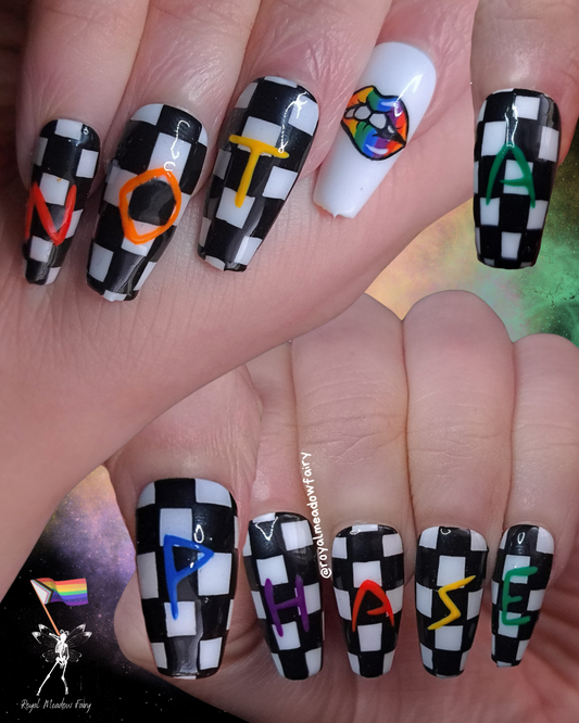 not a phase emo press on nails uk