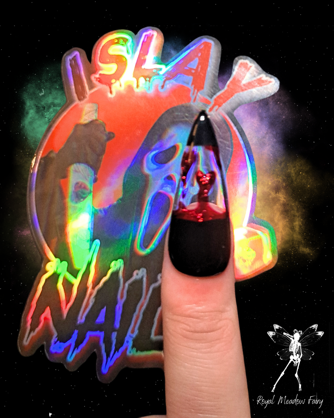 red glitter lava lamp uk press on nails