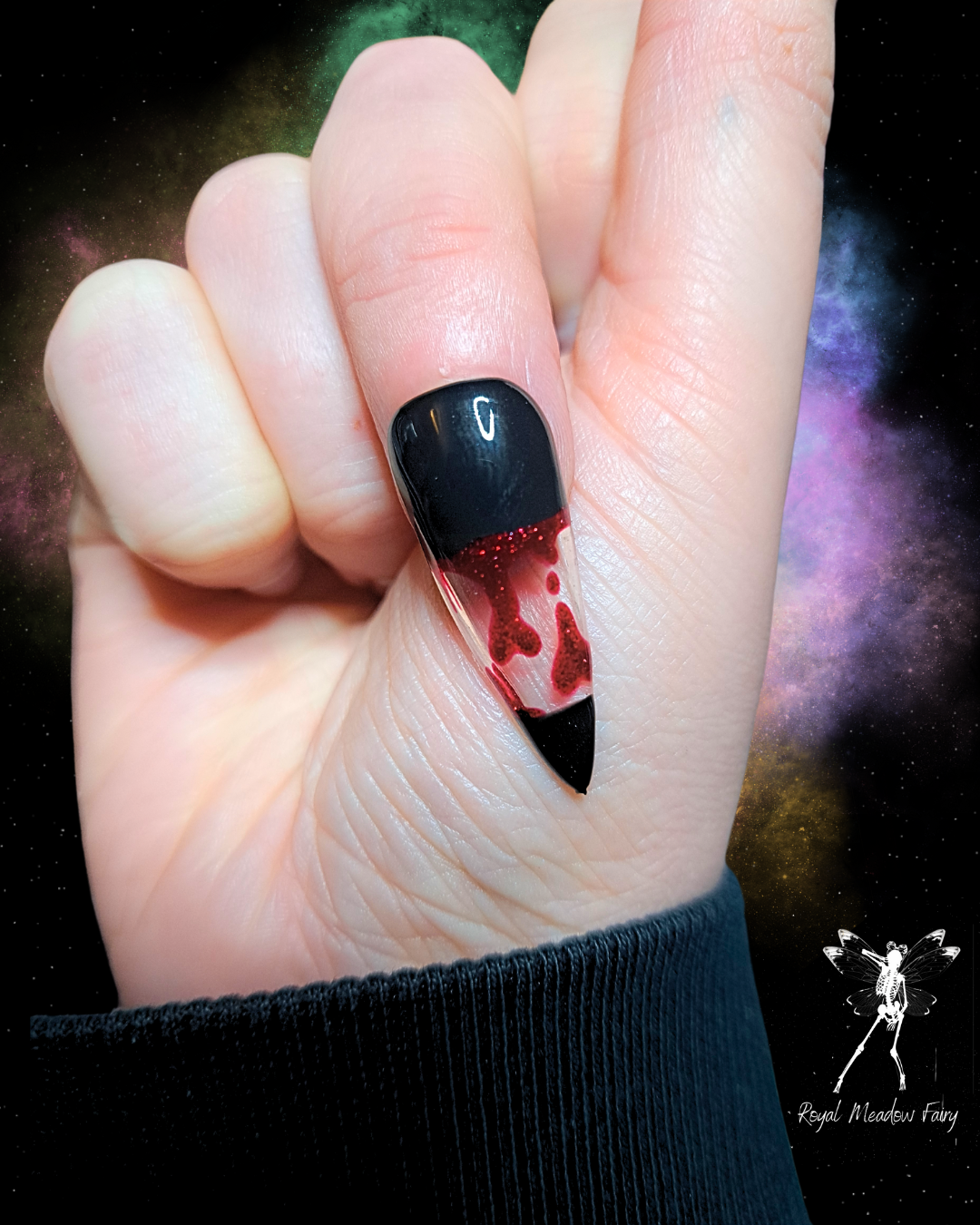 red glitter lava lamp uk press on nails