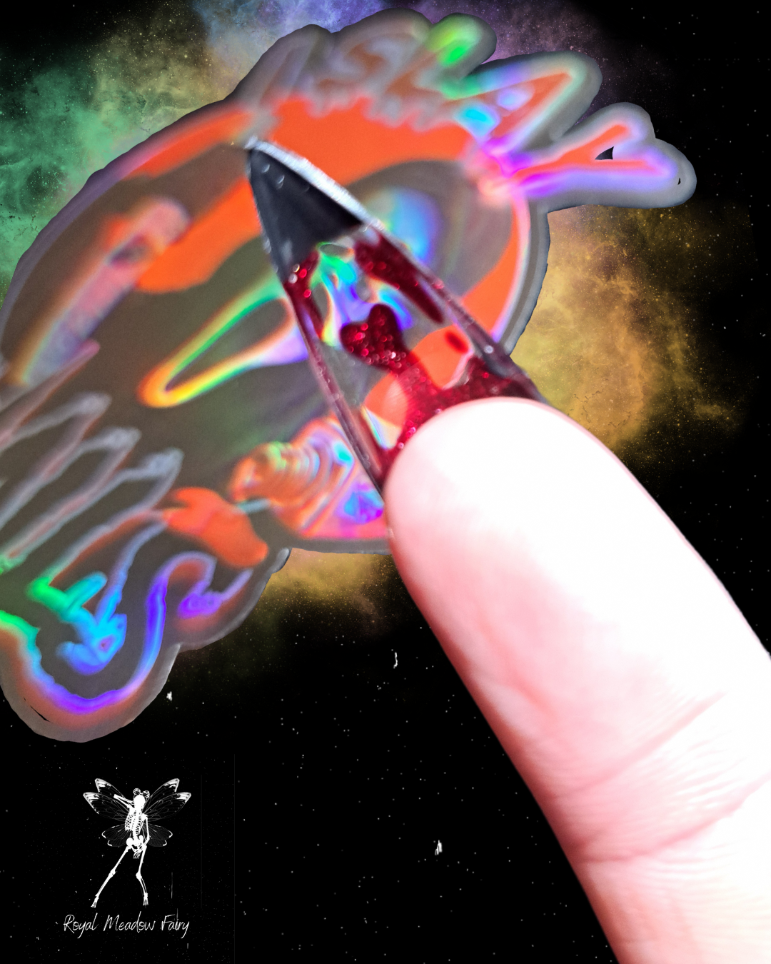 red glitter lava lamp best quality uk press on nails