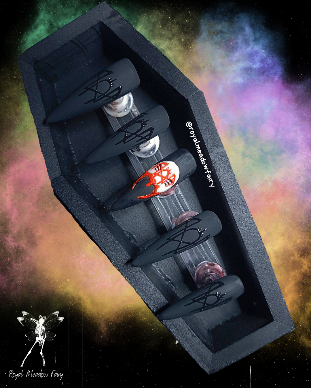 alt emo gothic nu metal band press on nails UK