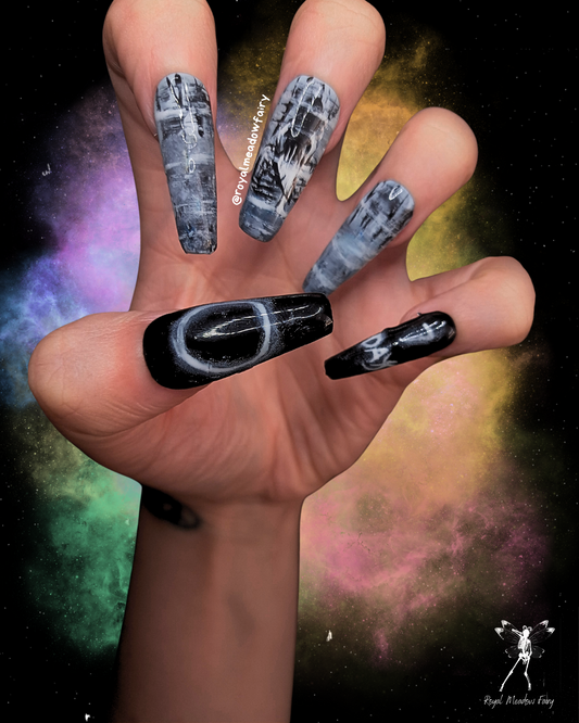 The ring movie press on nails