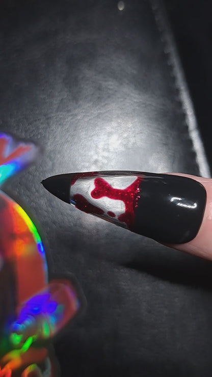 Lava Lamp Press On Nails